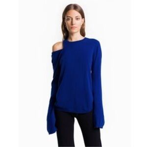 NWT ALC Edith Off the Shoulder Cashmere Blend Sweater Size XS